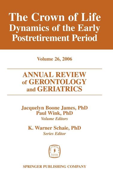 Produktbild: Annual Review of Gerontology and Geriatrics