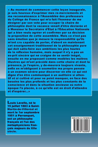 Produktbild: L'existence et la valeur