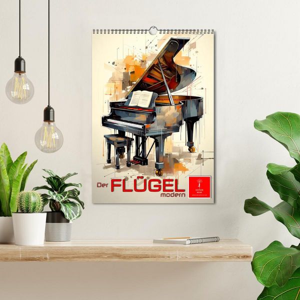 Produktbild: Der Fl&uuml;gel modern (Wandkalender 2026 DIN A3 hoch), CALVENDO Monatskalender