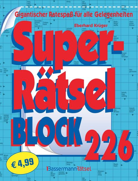 Produktbild: Superr&auml;tselblock 226