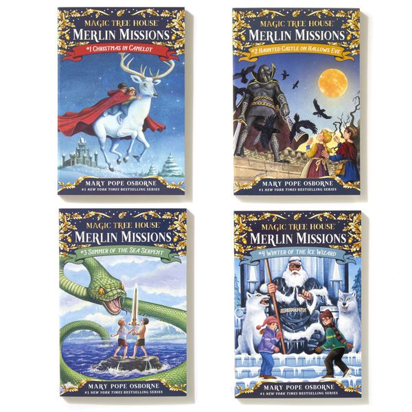 Produktbild: Magic Tree House Merlin Missions Books 1-4 Boxed Set