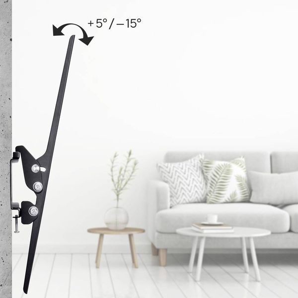 Produktbild: Hama 00220816 TV-Wandhalterung 94,0cm (37\") - 190,5cm (75\") Neigbar Integrierte Wasserwaage