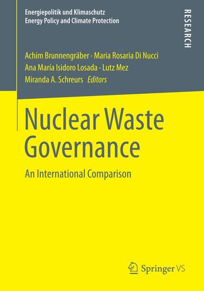 Produktbild: Nuclear Waste Governance
