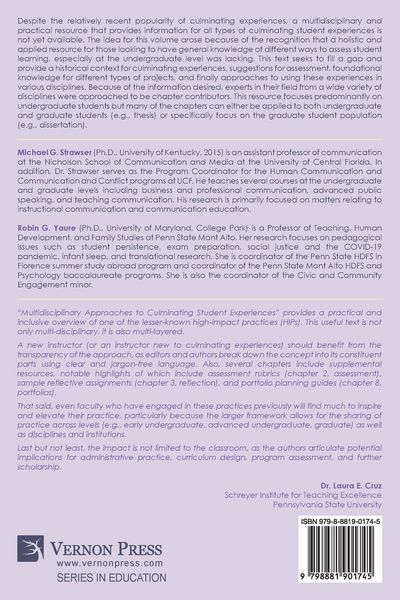 Produktbild: Multidisciplinary Approaches to Culminating Student Experiences