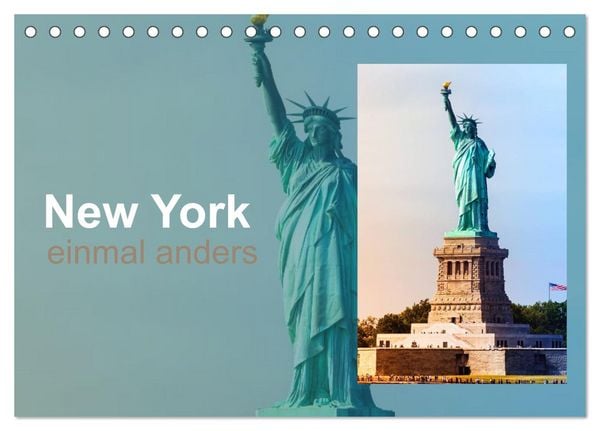 Produktbild: New York - einmal anders (Tischkalender 2026 DIN A5 quer), CALVENDO Monatskalender