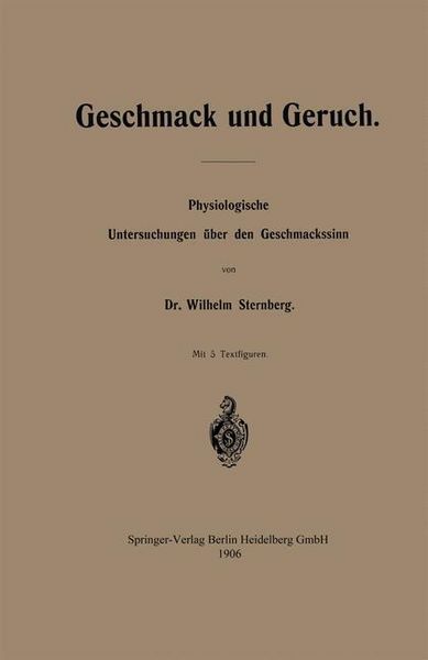 Produktbild: Geschmack und Geruch