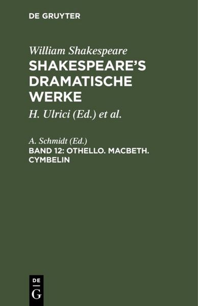 Produktbild: Othello. Macbeth. Cymbelin