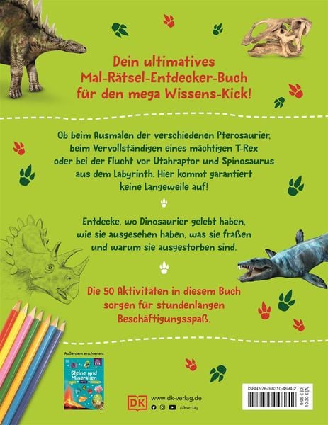 Produktbild: Mein Mitmach-Wissens-Kick. Dinosaurier