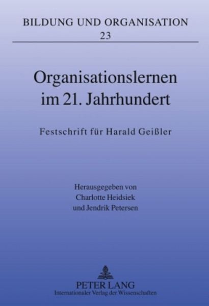 Produktbild: Organisationslernen im 21. Jahrhundert