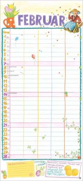 Produktbild: Gabi Kohwagner Unser Familienkalender 2027