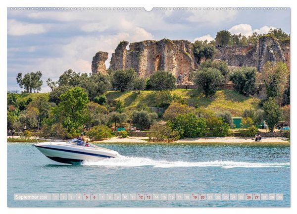 Produktbild: Tenno - Landschaft zwischen Trentino und Gardasee (hochwertiger Premium Wandkalender 2026 DIN A2 quer), Kunstdruck in Hochglanz