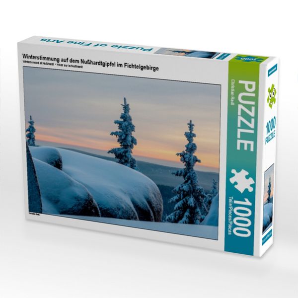 Produktbild: Winterstimmung auf dem Nu&szlig;hardtgipfel im Fichtelgebirge (Puzzle)