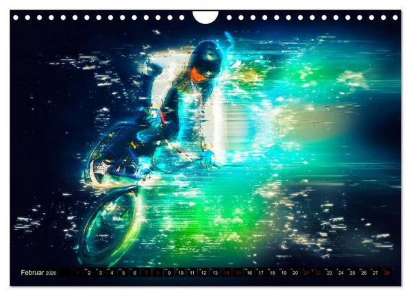 Produktbild: BMX Universum (Wandkalender 2026 DIN A4 quer), CALVENDO Monatskalender