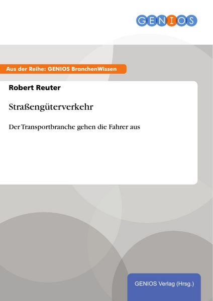 Produktbild: Stra&szlig;eng&uuml;terverkehr