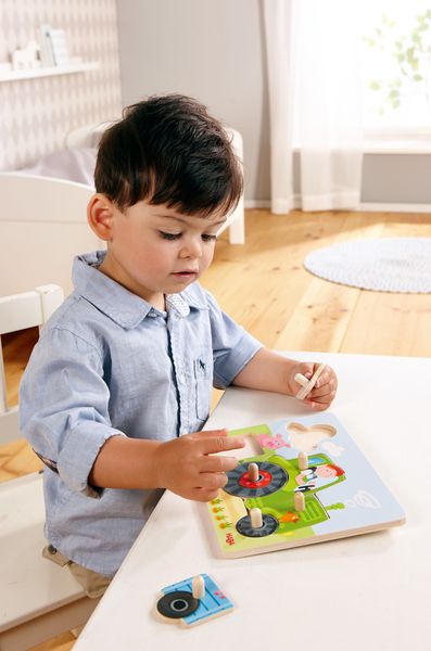 HABA - Greifpuzzle Peters Bauernhof, 6 Teile