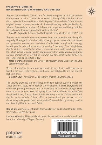 Produktbild: Nineteenth-Century Serial Narrative in Transnational Perspective, 1830s&minus;1860s
