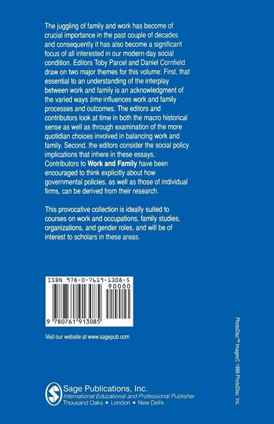 Produktbild: Work and Family