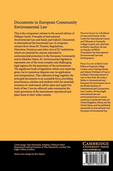 Produktbild: Documents in European Community Environmental Law