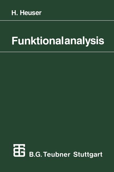 Produktbild: Funktionalanalysis