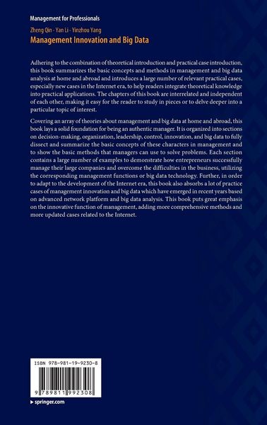 Produktbild: Management Innovation and Big Data