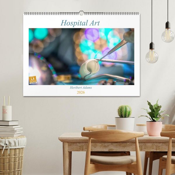Produktbild: Hospital Art (Wandkalender 2026 DIN A2 quer), CALVENDO Monatskalender