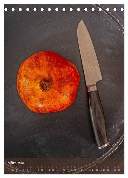 Produktbild: Granatapfel (Tischkalender 2026 DIN A5 hoch), CALVENDO Monatskalender