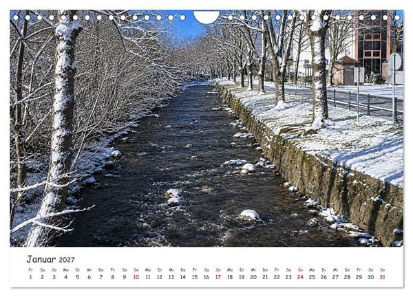 Produktbild: Hofheim Idylle am Tauns (Wandkalender 2027 DIN A4 quer), CALVENDO Monatskalender