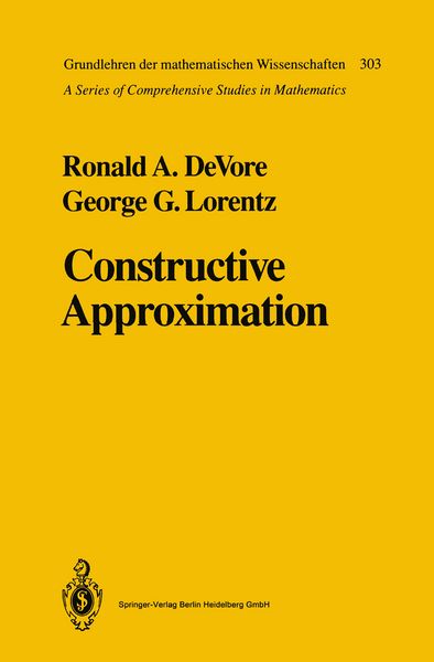 Produktbild: Constructive Approximation