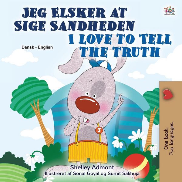 Produktbild: I Love to Tell the Truth (Danish English Bilingual Book for Children)