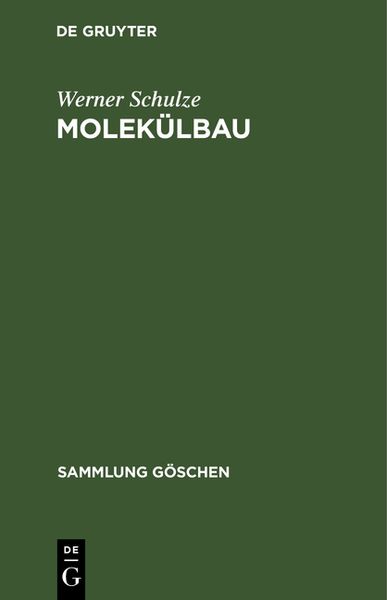 Produktbild: Molek&uuml;lbau