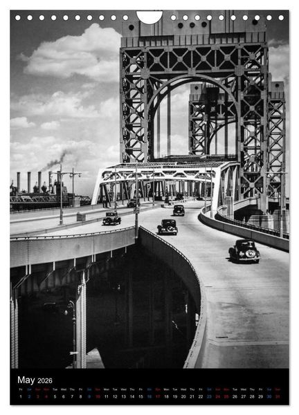 Produktbild: Historic New York 1936 (Wall Calendar 2026 DIN A4 portrait), CALVENDO 12 Month Wall Calendar