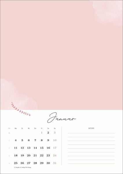 Produktbild: Kreativkalender Gl&uuml;cksmomente A4 2027