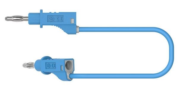 Produktbild: Electro PJP 2117-CD1-100Bl Messleitung Bananenstecker Bananenstecker 1.00m Blau 1St.