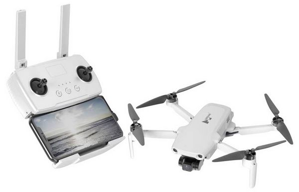 Produktbild: Hubsan Zino Mini Pro-2025 Quadrocopter RtF Kameraflug Wei&szlig; (matt)