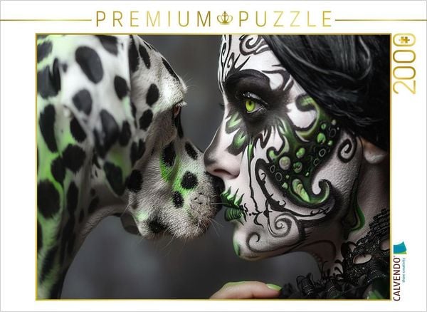 CALVENDO Puzzle Lavina und Oskar | 2000 Teile Lege-Größe 90x67cm Foto-Puzzle für glückliche Stunden