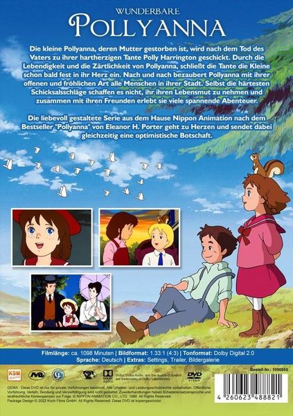 Produktbild: Wunderbare Pollyanna - Die komplette Serie [10 DVDs]