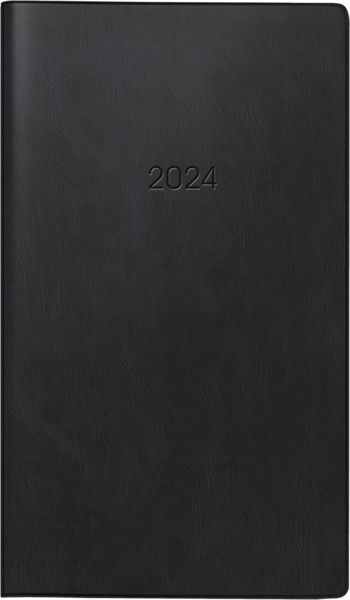 Produktbild: Taschenkalender 9x15cm sw 2S/1W