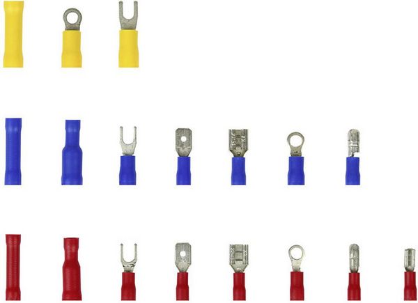 Produktbild: APA 29104 Quetschverbinder-Sortiment 0.25mm&sup2; 6.6mm&sup2; 1St.