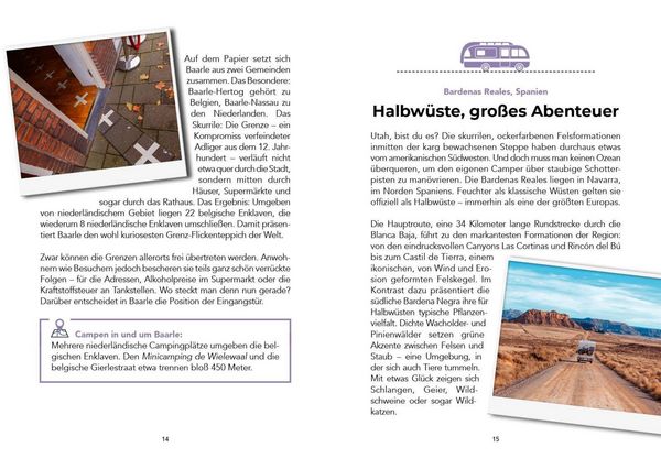 Produktbild: Der verr&uuml;ckteste Reisef&uuml;hrer mit dem Camper