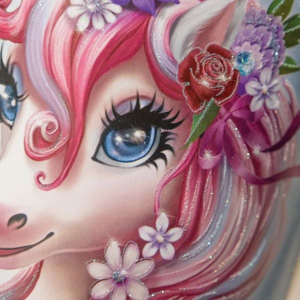 Produktbild: Motivschult&uuml;te 70 cm, Einhorn Beauty