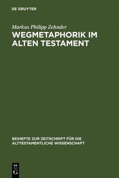 Produktbild: Wegmetaphorik im Alten Testament