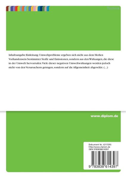Produktbild: Quantitative und qualitative Analyse der von der Neumarkter Lammsbr&auml;u durch freiwillige Umweltaktivit&auml;ten vermiedenen externen Kosten