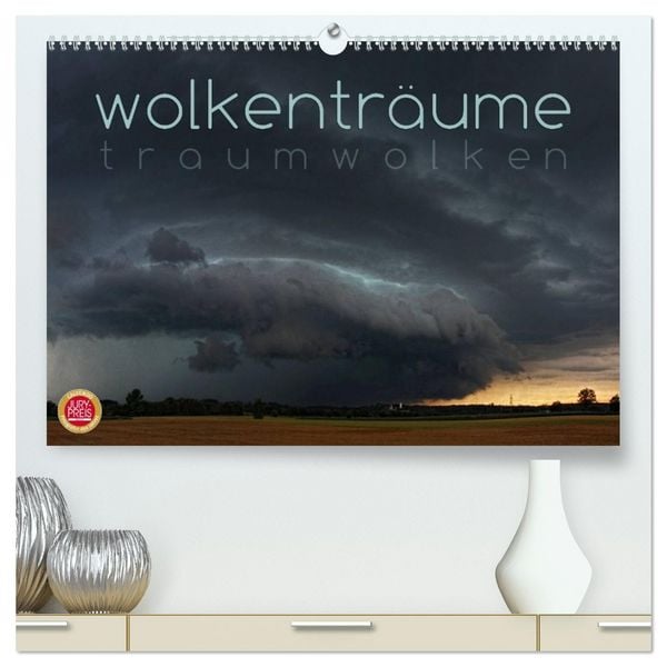 Produktbild: Wolkentr&auml;ume - Traumwolken (hochwertiger Premium Wandkalender 2026 DIN A2 quer), Kunstdruck in Hochglanz