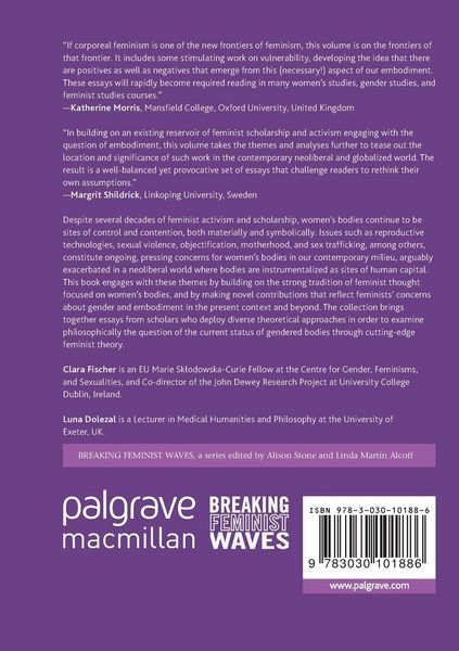 Produktbild: New Feminist Perspectives on Embodiment