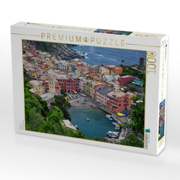 Produktbild: CALVENDO Puzzle Vernazza | 1000 Teile Lege-Gr&ouml;&szlig;e 64x48cm Foto-Puzzle f&uuml;r gl&uuml;ckliche Stunden