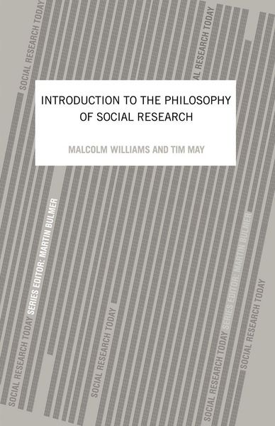Produktbild: An Introduction To The Philosophy Of Social Research