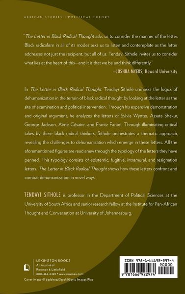 Produktbild: Letter in Black Radical Thought