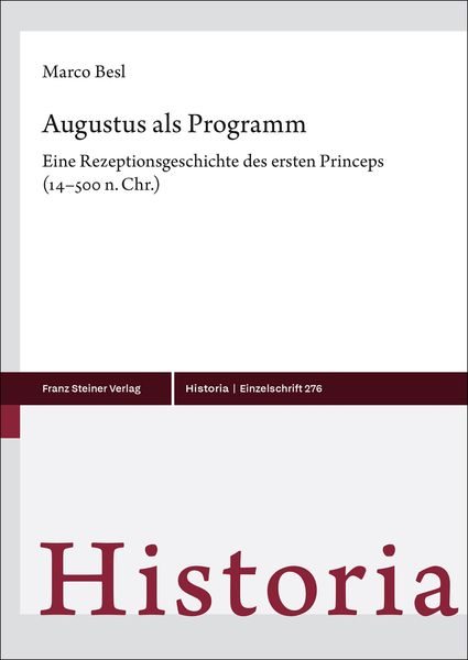 Produktbild: Augustus als Programm