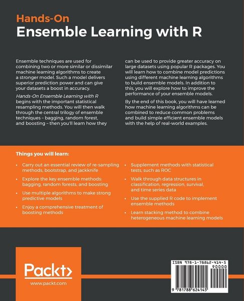 Produktbild: Hands-On Ensemble Learning with R