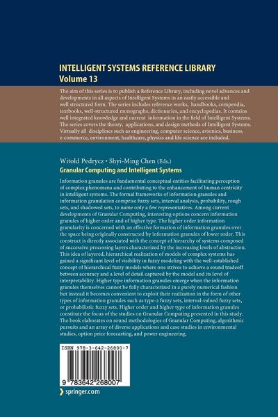 Produktbild: Granular Computing and Intelligent Systems